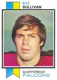 1973 Topps #251 - Pat Sullivan - Atlanta Falcons