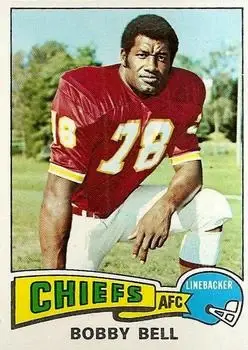 1975 Topps #281 - Bobby Bell - Kansas City Chiefs