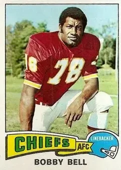 1975 Topps #281 - Bobby Bell - Kansas City Chiefs 1975 Topps #281 - Bobby Bell - Kansas City Chiefs