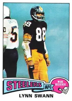 1975 Topps #282 - Lynn Swann - Pittsburgh Steelers