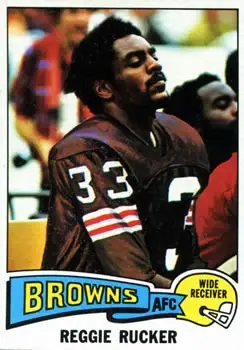 1975 Topps #288 - Reggie Rucker - Cleveland Browns