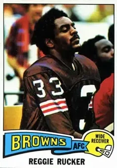 1975 Topps #288 - Reggie Rucker - Cleveland Browns