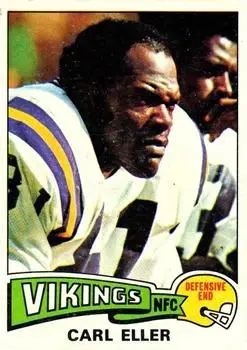 1975 Topps #290 - Carl Eller - Minnesota Vikings