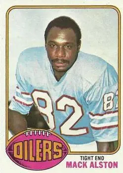 1976 Topps #293 - Mack Alston - Houston Oilers