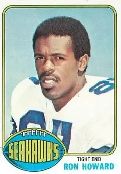 1976 Topps #298 - Ron Howard - Seattle Seahawks