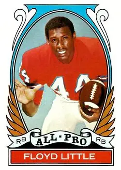 1972 Topps #274 - Floyd Little - Denver Broncos - Front
