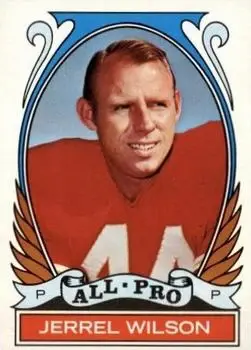 1972 Topps #276 - Jerrel Wilson - Kansas City Chiefs - Front