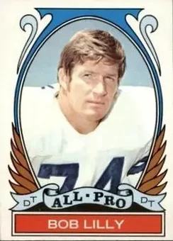 1972 Topps #280 - Bob Lilly - Dallas Cowboys