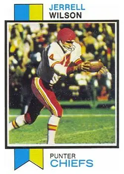 1973 Topps #260 - Jerrel Wilson - Kansas City Chiefs