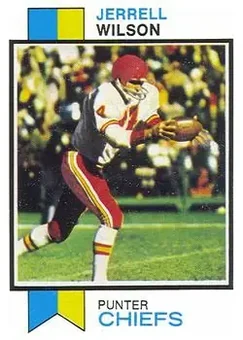1973 Topps #260 - Jerrel Wilson - Kansas City Chiefs