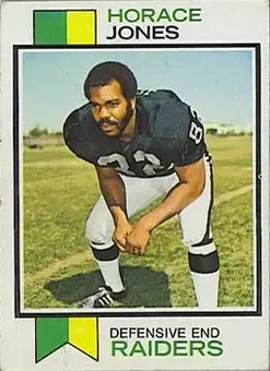 1973 Topps #261 - Horace Jones - Oakland Raiders
