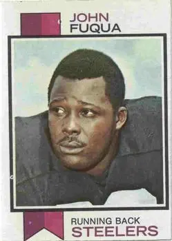 1973 Topps #264 - John Fuqua - Pittsburgh Steelers