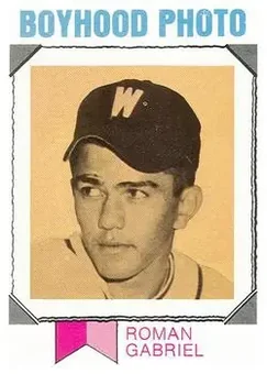1973 Topps #266 - Roman Gabriel - Los Angeles Rams