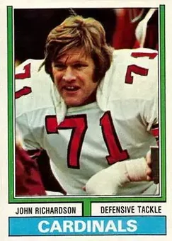 1974 Topps #312 - John Richardson - St. Louis Cardinals