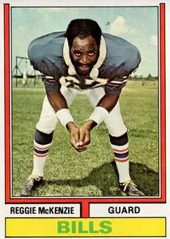 1974 Topps #314 - Reggie McKenzie - Buffalo Bills