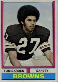 1974 Topps #316 - Thom Darden - Cleveland Browns