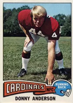 1975 Topps #292 - Donny Anderson - St. Louis Cardinals