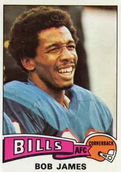 1975 Topps #299 - Bob James - Buffalo Bills