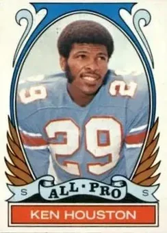 1972 Topps #287 - Ken Houston - Houston Oilers