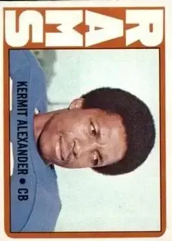 1972 Topps #289 - Kermit Alexander - Los Angeles Rams