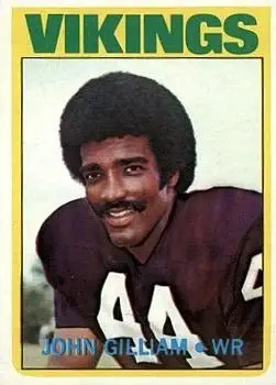 1972 Topps #290 - John Gilliam - Minnesota Vikings