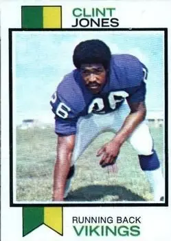 1973 Topps #271 - Clint Jones - Minnesota Vikings