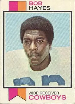 1973 Topps #274 - Bob Hayes - Dallas Cowboys - Front