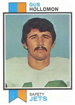 1973 Topps #276 - Gus Hollomon - New York Jets - Front