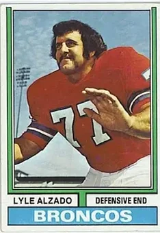 1974 Topps #321 - Lyle Alzado - Denver Broncos 1974 Topps #321 - Lyle Alzado - Denver Broncos