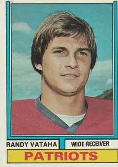 1974 Topps #325 - Randy Vataha - New England Patriots