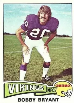 1975 Topps #316 - Bobby Bryant - Minnesota Vikings