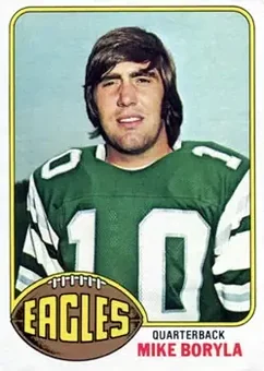 1976 Topps #321 - Mike Boryla - Philadelphia Eagles