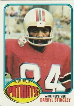1976 Topps #324 - Darryl Stingley - New England Patriots