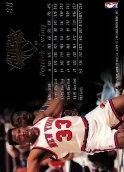 Back of Patrick Ewing