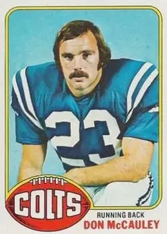 1976 Topps #328 - Don McCauley - Baltimore Colts