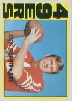 1972 Topps #291 - Steve Spurrier - San Francisco 49ers