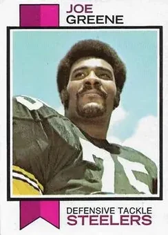1973 Topps #280 - Joe Greene - Pittsburgh Steelers