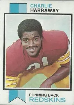 1973 Topps #282 - Charlie Harraway - Washington Redskins - Front