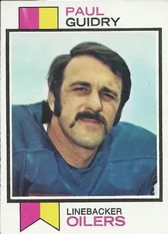 1973 Topps #283 - Paul Guidry - Houston Oilers