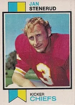 1973 Topps #285 - Jan Stenerud - Kansas City Chiefs