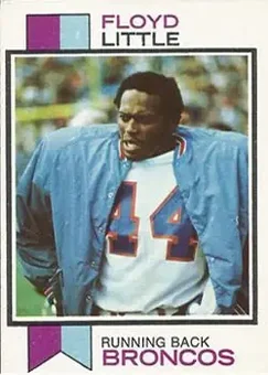 1973 Topps #289 - Floyd Little - Denver Broncos