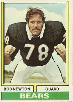1974 Topps #341 - Bob Newton - Chicago Bears