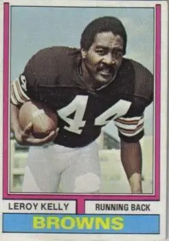 1974 Topps #350 - Leroy Kelly - Cleveland Browns
