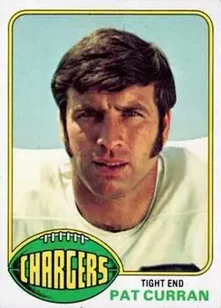 1976 Topps #337 - Pat Curran - San Diego Chargers 1976 Topps #337 - Pat Curran - San Diego Chargers
