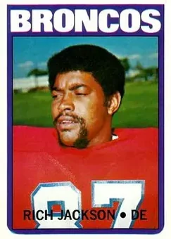 1972 Topps #310 - Rich Jackson - Denver Broncos