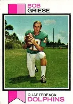 1973 Topps #295 - Bob Griese - Miami Dolphins