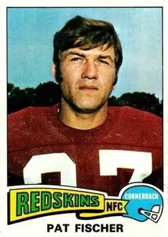 1975 Topps #332 - Pat Fischer - Washington Redskins