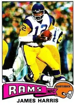 1975 Topps #338 - James Harris - Los Angeles Rams
