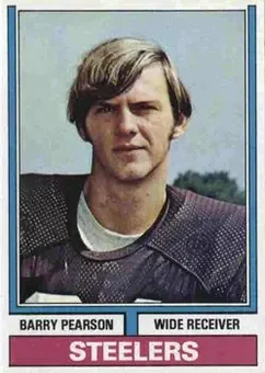 1974 Topps #356 - Barry Pearson - Pittsburgh Steelers