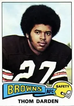 1975 Topps #342 - Thom Darden - Cleveland Browns